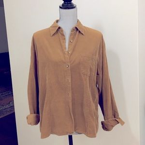 Vintage Jacob soft corduroy button down